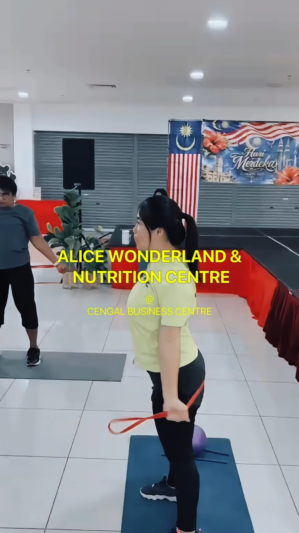 SESI SENAMAN DAN AKTIVITI KESIHATAN BERSAMA ALICE WONDERLAND & NUTRITION...