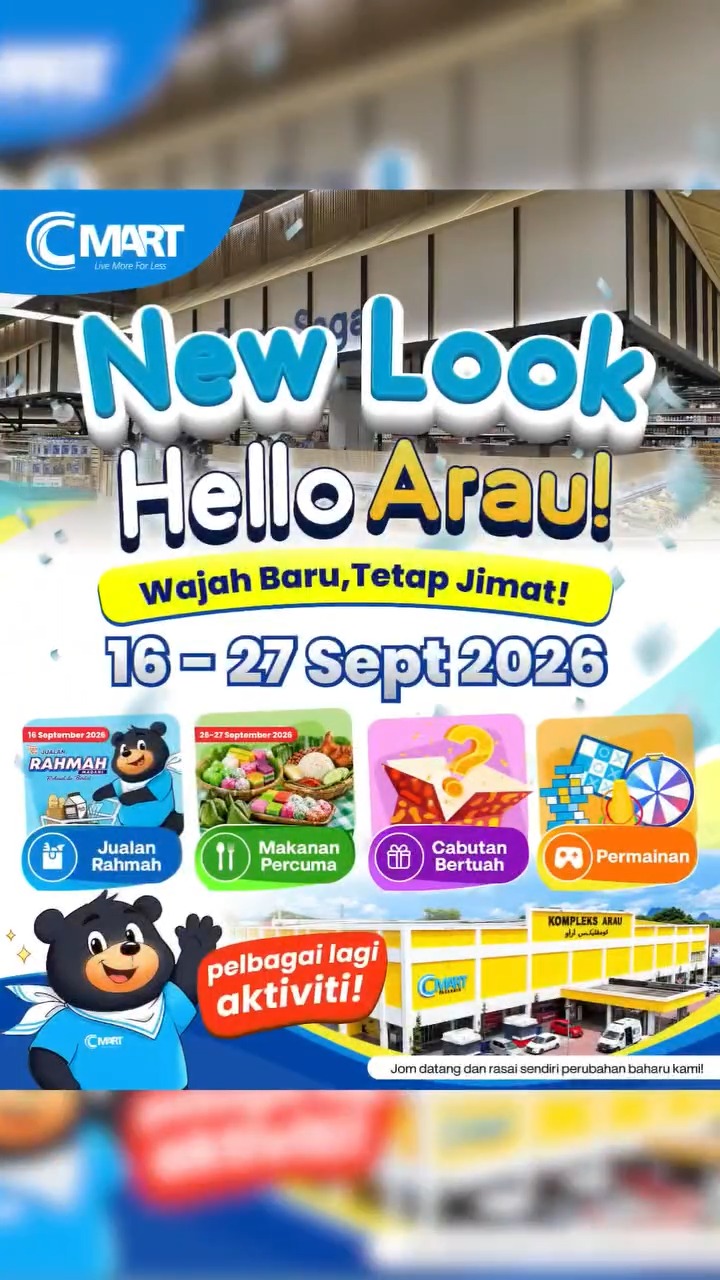 C-MART ARAU MACAM-MACAM ADA LAH!