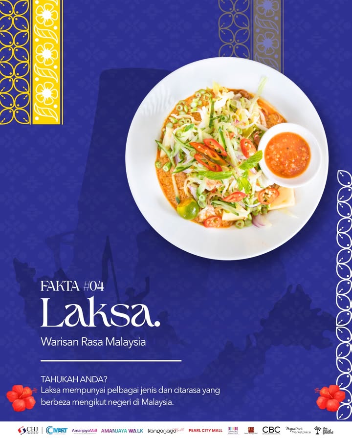 DARI LAKSA UTARA, LAKSA JOHOR SAMPAILAH KE LAKSA SARAWAK—TIAP NEGERI ADA...