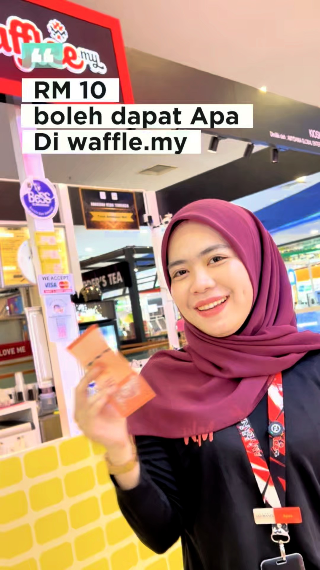 RM10 BOLEH DAPAT APA DEKAT WAFFLEEMY?